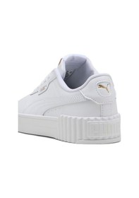 Resim Puma Carina 3.0 Jr 401476 01 Kadın Sneaker Ayakkabı Beyaz 35,5-38,5 Beyaz 