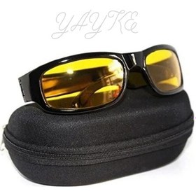 Resim Yayke Antifar Güneş Gece Görüş Gözlüğü Sürüş Sis Spor Sarı 