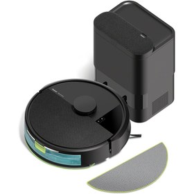 Resim iRobot Roomba 105 Combo AutoEmpty Robot Süpürge ve Paspas (Siyah) 