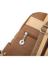 Resim Nas Bag Kadın Sırt Çantası Taba Camel Gofraj Çok Renkli 