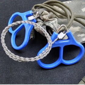 Resim BGA Edc outdoor kamp paslanmaz Çelik tel testere 