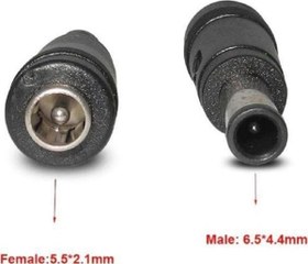 Resim Sony Uyumlu Adaptör Jack Çevirici 6.4mm 4.4mm 5.5mm 2.5mm Adaptör Uç Çevirici 