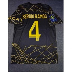 Resim P.s.g 2023/24 Yeni Sezon Sergio Ramos Örümcek Desenli Alternatif Forması 