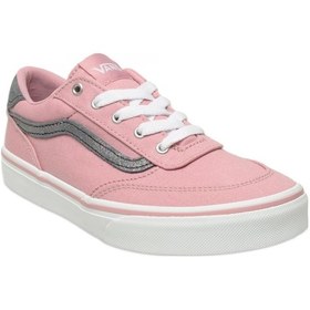 Resim Vans Vn000ehx Brooklyn Ls Sneakers Pembe Kadın Spor Ayakkabı Pembe 