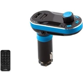 Resim S-link SL-FM66 SD/Usb Destekli + 2.1A Usb Şarj Portlu Fm Transmitter 