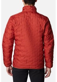 Resim Columbia Delta Ridge Down Jacket Erkek Outdoor Mont Kırmızı Wo0955-849 001 