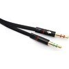 Resim Qport Q-A12 3.5mm RCA Dişi => Mikrofon Kulaklık 0.15mm Çevirici 