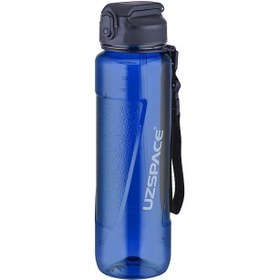Resim Uzspace Tritan Pipetli Matara Lacivert 1500 ml 