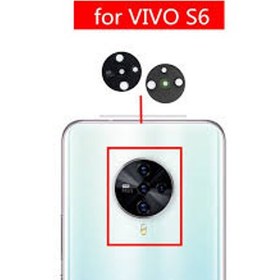 Resim Vivo S6 Arka Kamera Camı Lensi (Çıtasız Sadece Cam) 
