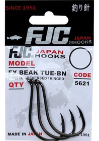 Resim Fjc 5621 Fx Beak Tue Black Nickel İğne No:4/0 5 Adet 