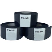 Resim jebrini Siyah 35mm x 150m Sıcak Baskı Tarih Kodlama Ribon Şeridi x3adet 