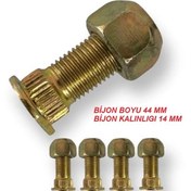 Resim Elektrikli Bisiklet 3 Üç Tekerli Bijon Vida Somunu Takım 4 Lü 