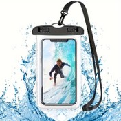 Resim Keep Your iPhone Safe & Dry - 1 adet Evrensel Su Geçirmez Telefon Kılıfı! 