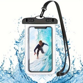 Resim Keep Your iPhone Safe & Dry - 1 adet Evrensel Su Geçirmez Telefon Kılıfı! 