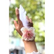 Resim Somon Renk Bride To Be Bileklik 10 Adet 