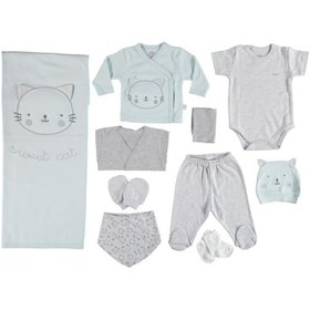 Resim Sweet Cat 63144 10 Parça Nil Yeşili Hastane Çıkışı Sarı 