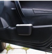 Resim Shunweı Araca Monte Çöp Kovası Çok Fonksiyonlu Asılı Depolama Kutusu Gümüş 