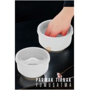 Resim MKR Turk Parmak Yumuşatma Manikür Kasesi 