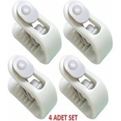 Resim 4 Adet Mandallı Yorgan Battaniye Sabitleme Klipsi Nevresim Tutucu 