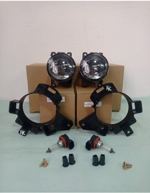 Resim Ford Transit Sis Far Braketi Ve Sis Kiti Sağ Sol 2013-2020 