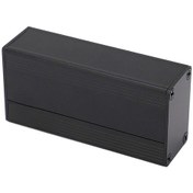 Resim Alüminyum Alaşımlı Proje Kutusu Kumlama Siyah 1.25 1.5mm Devre Kartı Alüminyum Muhafaza 