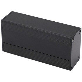 Resim Alüminyum Alaşımlı Proje Kutusu Kumlama Siyah 1.25 1.5mm Devre Kartı Alüminyum Muhafaza 