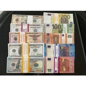 Resim 10 Deste Karışık Euro ve Dolar Geçersiz 
