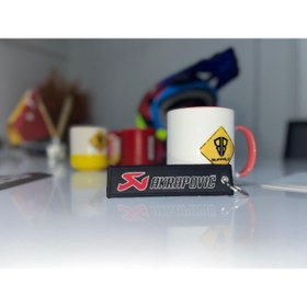 Resim Buffalo Akropovic Tasarımlı Motorsiklet Araba Anahtarlık 