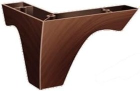 Resim KANEPE KOLTUK BAZA SEHPA TV ÜNİTESİ PLASTİK AYAK YENİ NOVA 10 CM CEVİZ Ceviz 