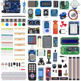 Resim Arduino Set 292 Parça Full Başlangıç Seti Malzeme Kutulu 