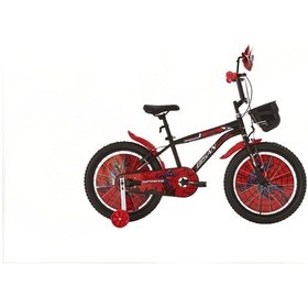 Resim Spark Çocuk Bisikleti 30 Cm V Fren 20 Jant Vitessiz Mat Siyah Kırmızı Siyah - Kırmızı 