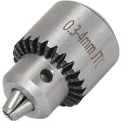 Resim Jeemson Hızlı Değişimli Mikro Motor Matkap Somunu, Karbon Çelik+pirinç, 0.3-4mm Tutma Aralığı, 1/8 İnç Mil Bağlantı Kolu, Tornalar, Elektrik Matkapları İçin 