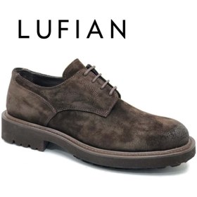 Resim Kids Club Shoes Lufian 112230217 Scott Sneaker Erkek Deri Casual Klasik Ayakkabı KAHVERENGİ 