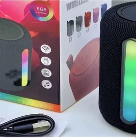 Resim Oldfriend Siyah Mini Bluetooth Hoparlör Sd Kart Aux Usb Girişli Taşınabilir Kablosuz Speaker 