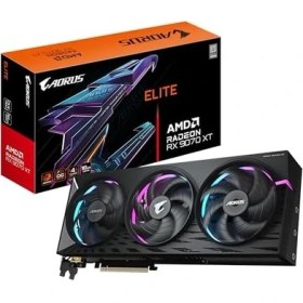 Resim Lidyada Maison Gıgabyte VGA Amd 16GB Gddr6 RX9070XT Aorus Elıte GV-R9070XTAORUS E-16GD 