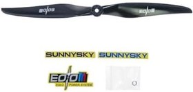 Resim 12x6.5 Siyah Drone Pervanesi (Tekli) 