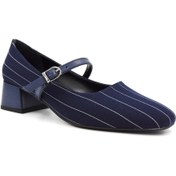 Resim BEYAZ (London) Kalın Topuklu Kadın Ayakkabı LACİ 