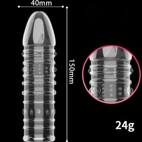 Resim TRAJE DEN Tırtıklı Yeniden Kullanılabilir Prezervatif 1 adet 