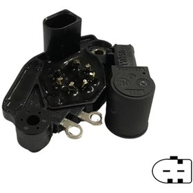 Resim Valeo 12v Kömürlü Konjektör (2 UÇLU) (2 FİŞ SOKETLİ) (L-DFM) Vw Transporter 1999-2003 