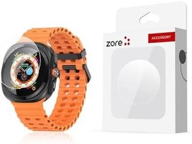 Resim Zore Galaxy ile uyumlu Watch Ultra 47mm PMMA Pet Saat Ekran Koruyucu Şeffaf 