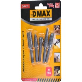 Resim Dmax Döner Ahşap Törpü Seti 5 Pcs 4139 