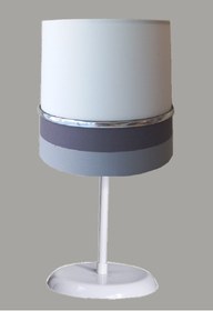 Resim ONAY M BEYAZ GRİ KUMAŞ KAPLAMA 2.Lİ SET YATAK ODASI GENÇ VE ÇOCUK ODASI AVİZE VE ABAJUR SETİ 