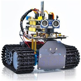 Resim Keyestudıo Mini Tank Robot V2 Arduino İçin Akıllı Araç Kiti 