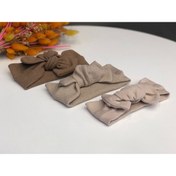 Resim Rengarenk Design 3lü Bebek Bandanası 