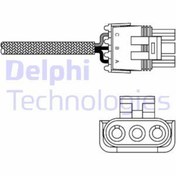 Resim DELPHI ES10990-12B1 Oksijen Sensoru ( Opel : Astra F 2.0 / Renault : Clio I 1.2 1.4 Megane I 1.4 1.6 ) 7700870318 90499267 ES1099012B1 (WA549136) 