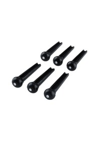 Resim Akustik Gitar Pimi Siyah 6 Adet-SGH-AKKSTKSY 