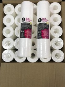 Resim Açık Kasa Su Arıtma Pp Sediment Filtre 5 Mikron 10 Inc 25'li 