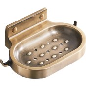 Resim Three Beans Antika Banyo Sabunluk Duvara Monte Sabunluk Sabun Sünger Bulaşık Sabunluk Banyo Aksesuarları | Sabun Yemekleri (Antika) - (Yurt Dışından) 