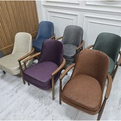 Resim HASAĞAÇ Luna %100 Gürgen Kaliteli Tarz Rahat Çok Renkli Modern Berjer 