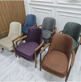 Resim HASAĞAÇ Luna %100 Gürgen Kaliteli Tarz Rahat Çok Renkli Modern Berjer 